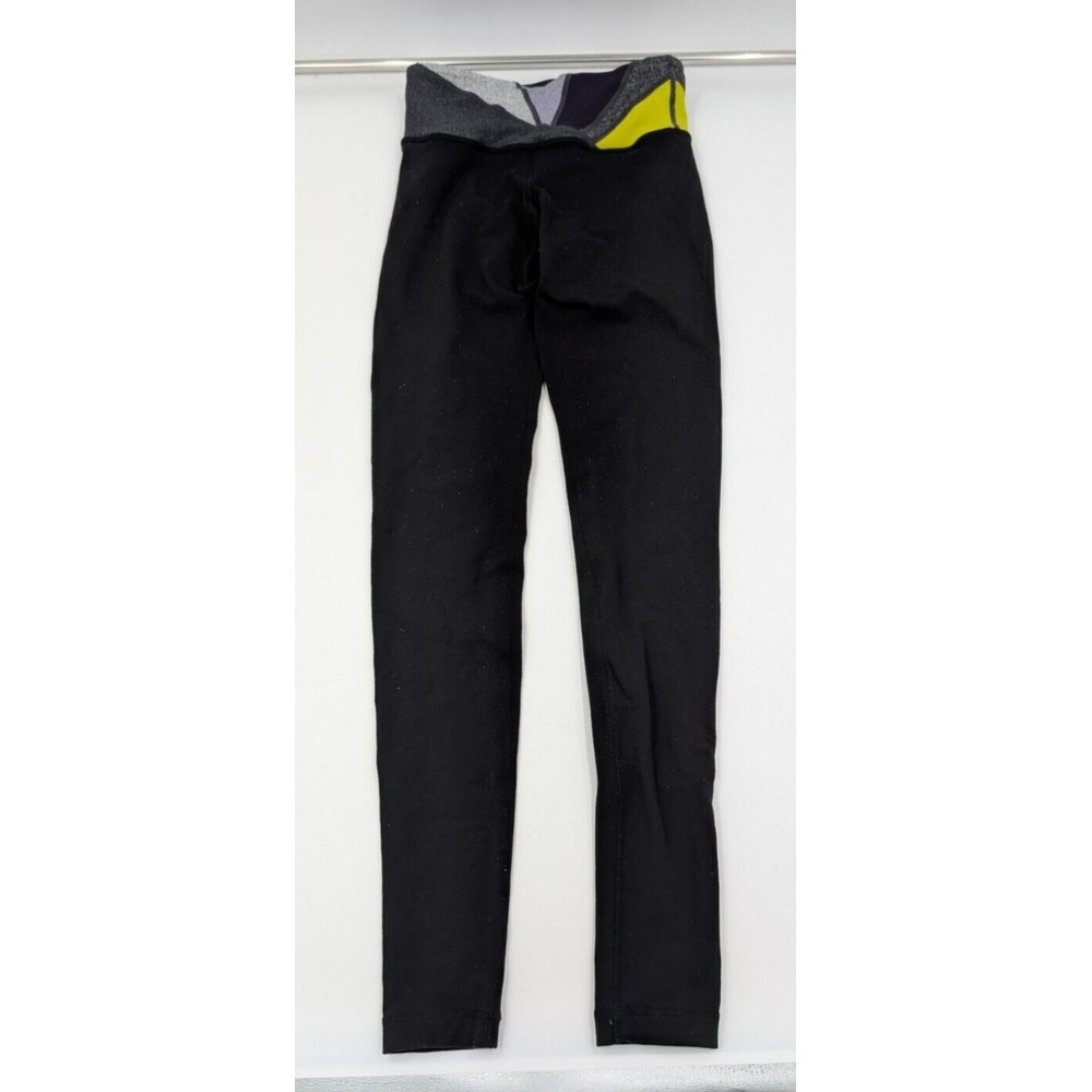 Lululemon Align High Rise Black Athletic Yoga Legging Pants Women's Size 2